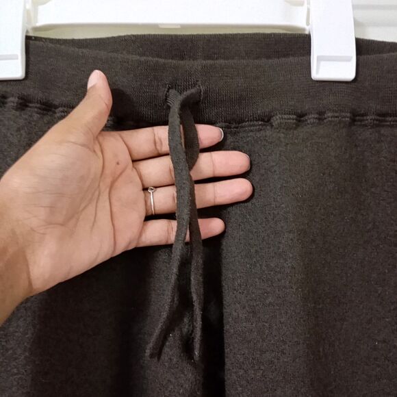 Lavin H and M Mid-Waist Drawstring 100% Wool Sweatpants Size M Men's And Women - Picture 6 of 12